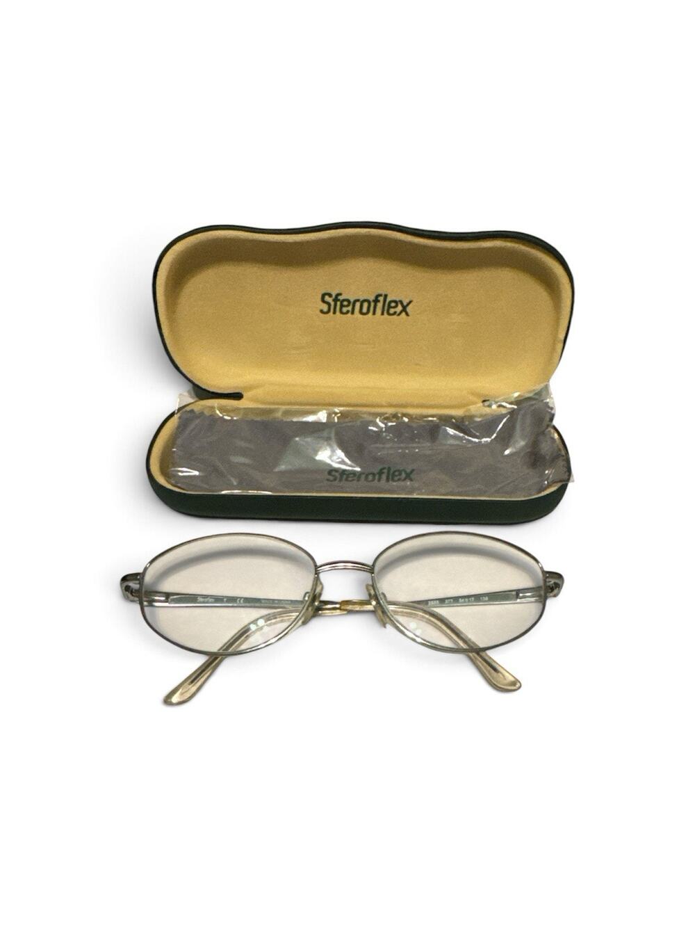 Sferoflex 2588 377 Eyeglasses with Case and Cleaning Cloth